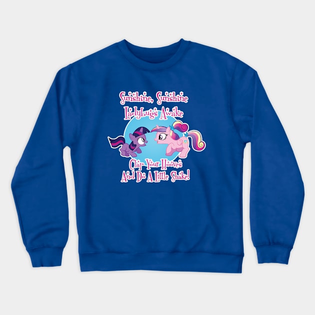 Do A Little Shake Crewneck Sweatshirt by ChristaDoodles